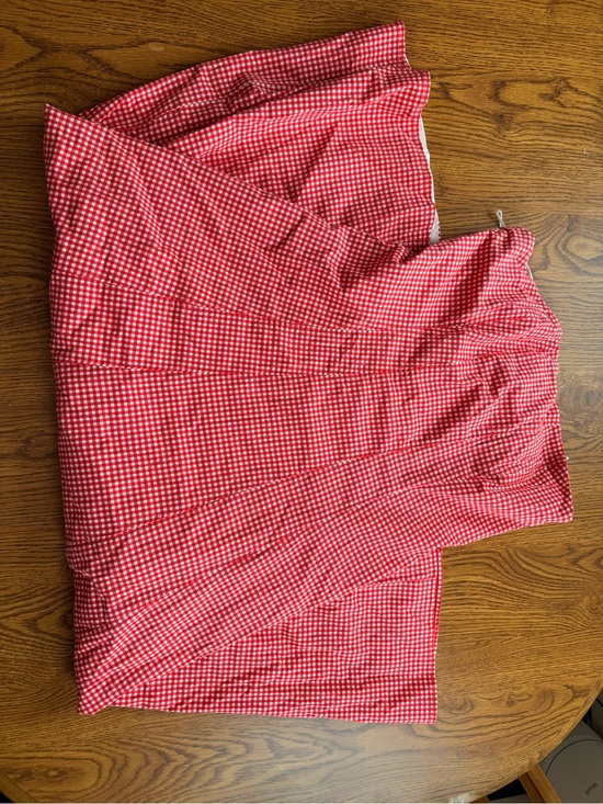 Abercrombie & Fitch Dresses & Skirts - Abercrombie & Fitch Red Gingham dress